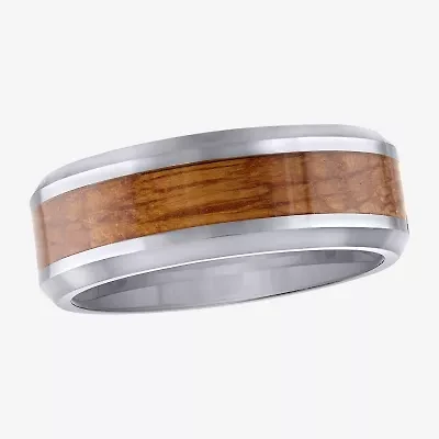 Mens 8MM Tungsten Wedding Band