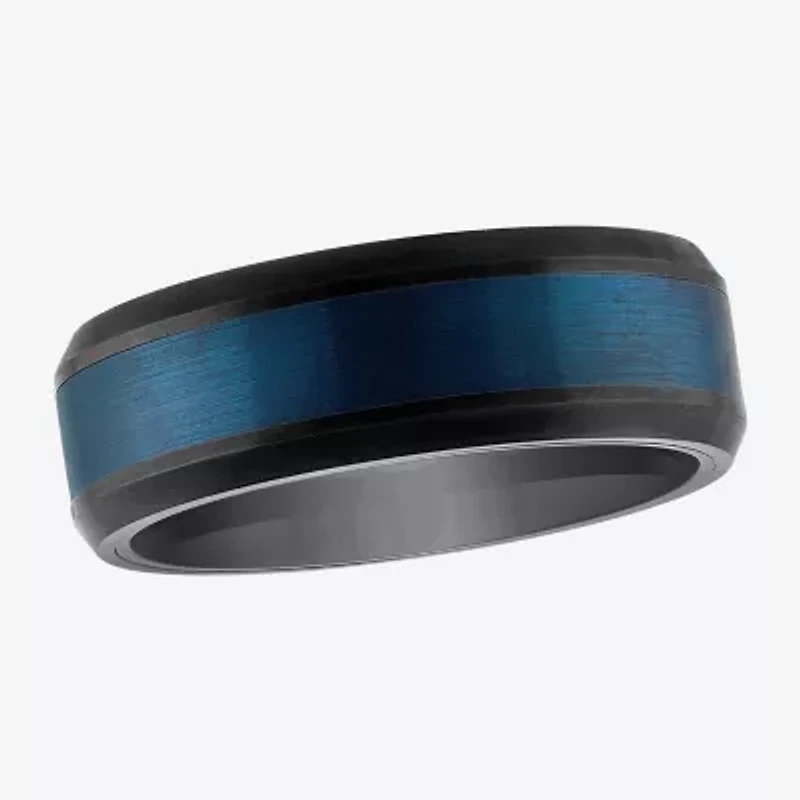 Mens 8MM Tungsten Wedding Band