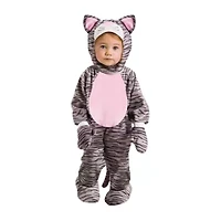 Toddler Unisex Gray Stripe Kitten Costume