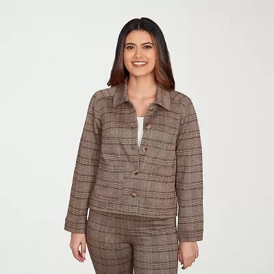 Hearts Of Palm Womens Lightweight Shirt Jacket
