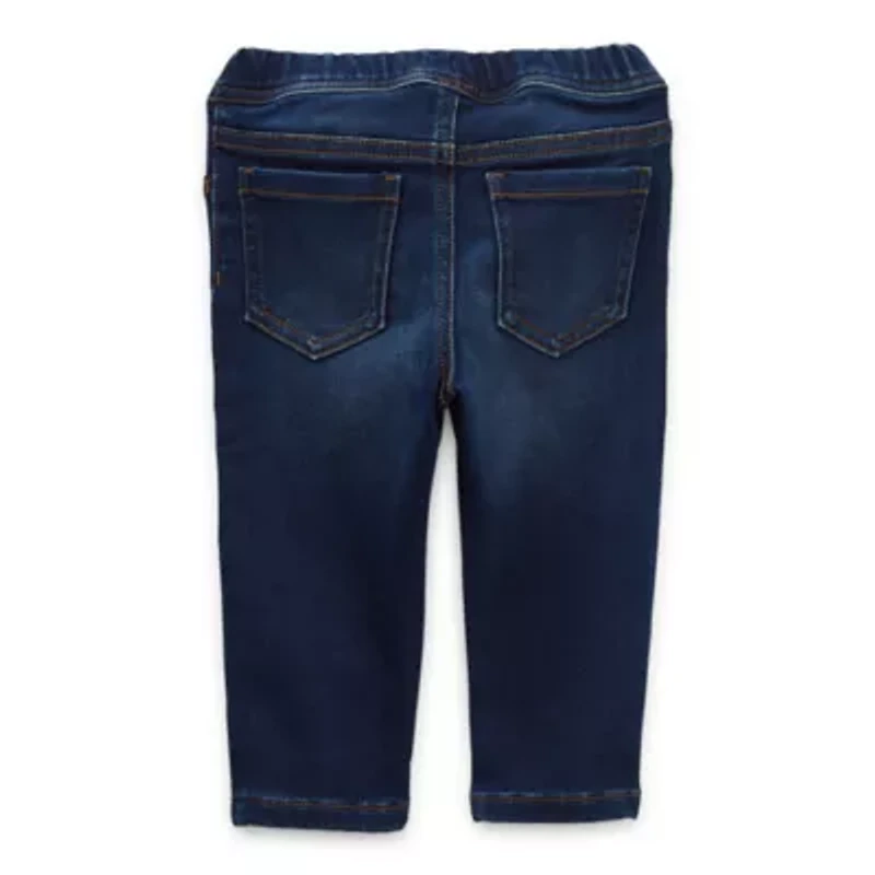 Okie Dokie Baby Boys Straight Pull-On Pant