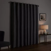 Eclipse Andes Grommet Top Energy Saving 100% Blackout Single Curtain Panel