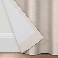 Eclipse Andes Grommet Top Energy Saving 100% Blackout Single Curtain Panel