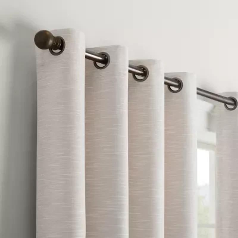 Eclipse Andes Grommet Top Energy Saving 100% Blackout Single Curtain Panel