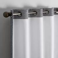 Eclipse Andes Grommet Top Energy Saving 100% Blackout Single Curtain Panel