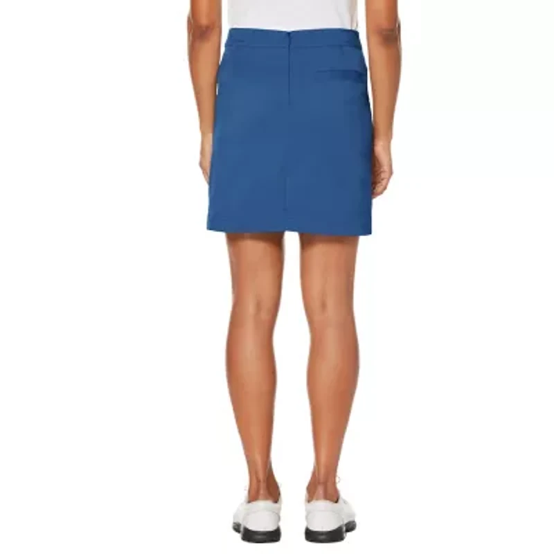 PGA TOUR Womens Mid Rise A-Line Skirt