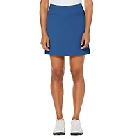 PGA TOUR Womens Mid Rise A-Line Skirt