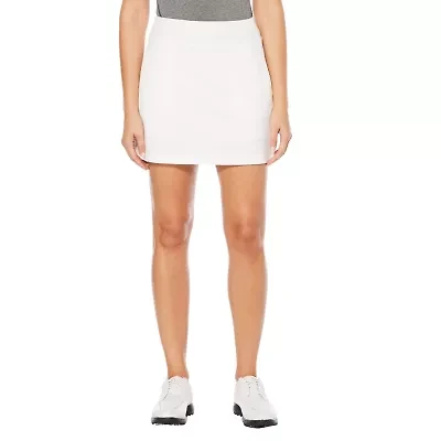 PGA TOUR Womens Mid Rise A-Line Skirt