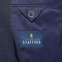 Stafford Coolmax All Season Mens Stretch Fabric Regular Fit Sport Coat