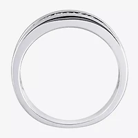 Mens 1/10 CT.T.W. Natural Diamond Wedding Band