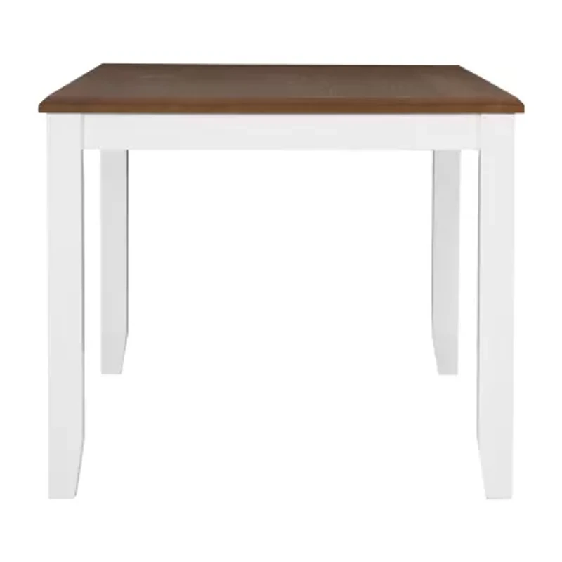 Janisse Rectangular Wood-Top Dining Table