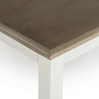 Janisse Rectangular Wood-Top Dining Table