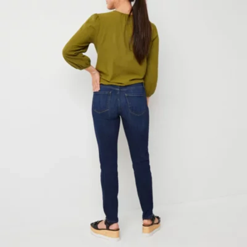 a.n.a - Tall Womens Mid Rise Skinny Jean