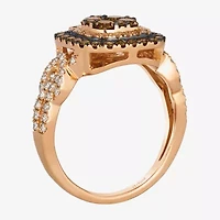 Le Vian® Ring featuring 3/4 CT. Chocolate Diamonds® 1 3/8 Nude Diamonds™ set 14K Strawberry or Honey Gold®