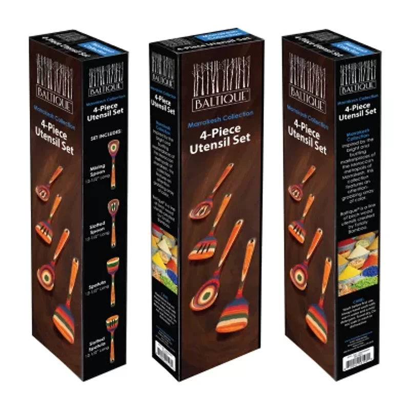 Baltique by Totally Bamboo Marrakesh -pc. Kitchen Utensil Set