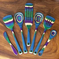 Baltique by Totally Bamboo Mumbai Kitchen 7-pc. Utensil Set