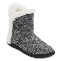Muk Luks Womens Bootie Slippers
