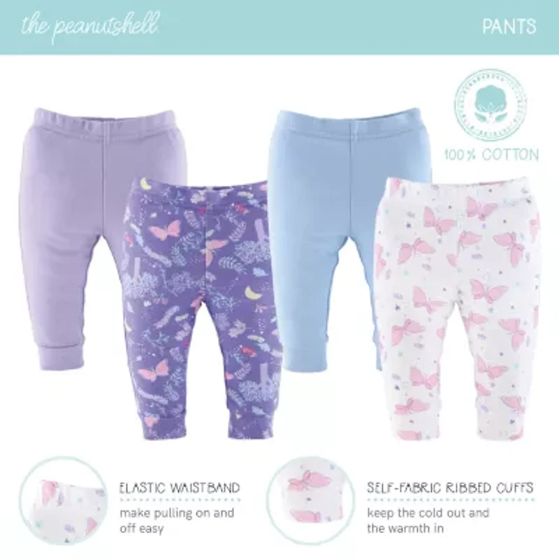 The Peanutshell Purple Butterfly Baby Girls 30-pc. Clothing Set