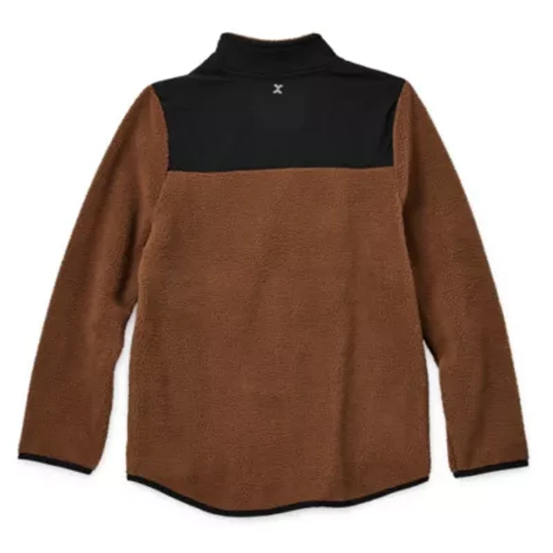 Xersion Little & Big Kid Boys Fleece Lightweight Jacket