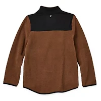 Xersion Little & Big Kid Boys Fleece Lightweight Jacket
