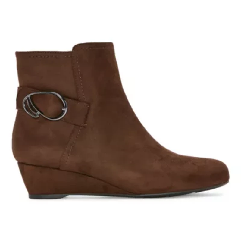 east 5th Womens Roland Wedge Heel Booties