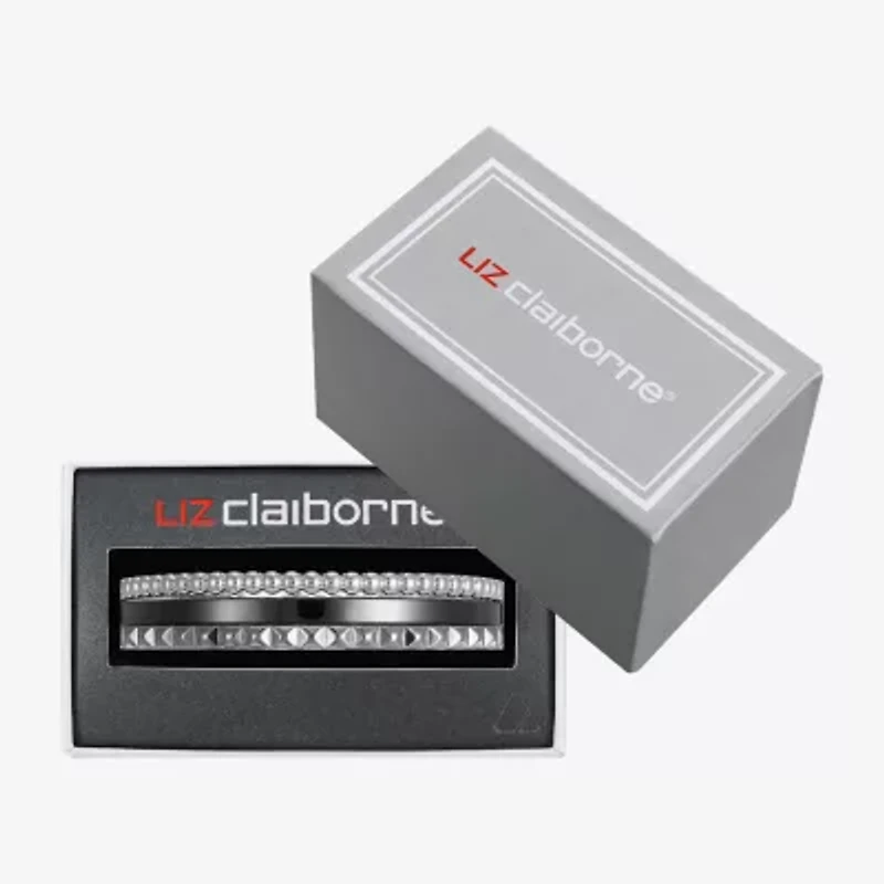 Liz Claiborne Textured Bangle Womens 3-pc. Bracelet Set