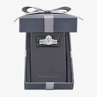 Grown Gorgeous (F,Vs2) Womens 3 3/8 Ct. T.W. Lab White Diamond 14K Gold or Platinum Oval Side Stone Bridal Set