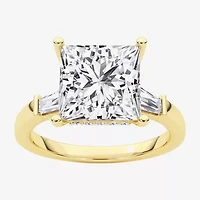 Grown Gorgeous (F, Vs2) Womens 3 3/4 CT. T.W. Lab White Diamond 14K Gold or Platinum Princess-cut Engagement Ring
