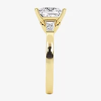 Grown Gorgeous (F, Vs2) Womens 3 3/4 CT. T.W. Lab White Diamond 14K Gold or Platinum Princess-cut Engagement Ring
