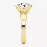 Grown Gorgeous (F,Vs2) Womens 3 3/8 Ct. Lab White Diamond 14K Gold or Platinum Oval Solitaire Engagement Ring