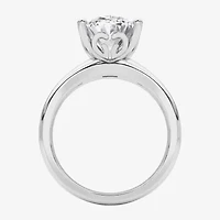 Grown Gorgeous (F,Vs2) Womens 3 3/8 Ct. Lab White Diamond 14K Gold or Platinum Oval Solitaire Engagement Ring