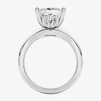 Grown Gorgeous (F,Vs2) Womens 3 3/8 Ct. Lab White Diamond 14K Gold or Platinum Princess-cut Solitaire Engagement Ring