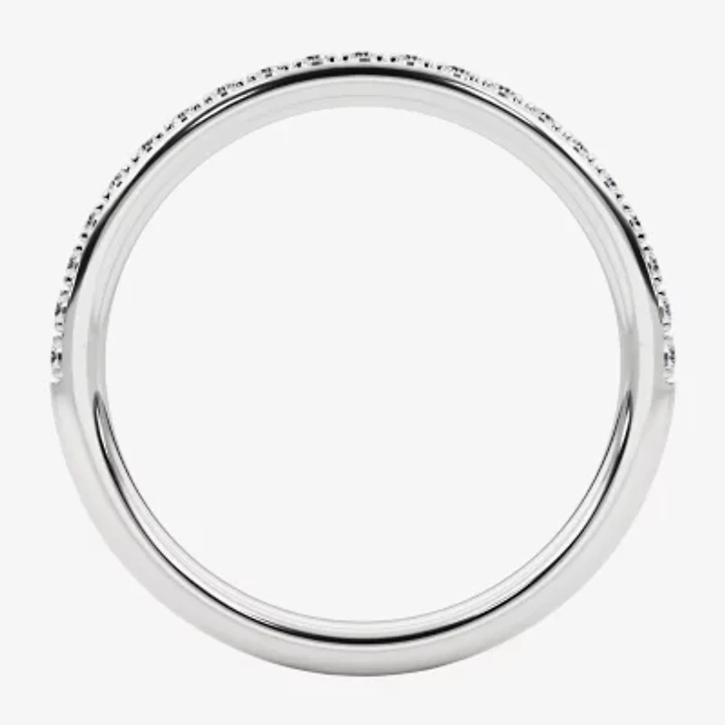 Grown Gorgeous (F,Vs2) Womens 1/4 CT. T.W. Lab White Diamond 14K Gold Wedding Band