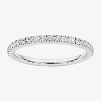 Grown Gorgeous (F,Vs2) Womens 1/4 CT. T.W. Lab White Diamond 14K Gold Wedding Band