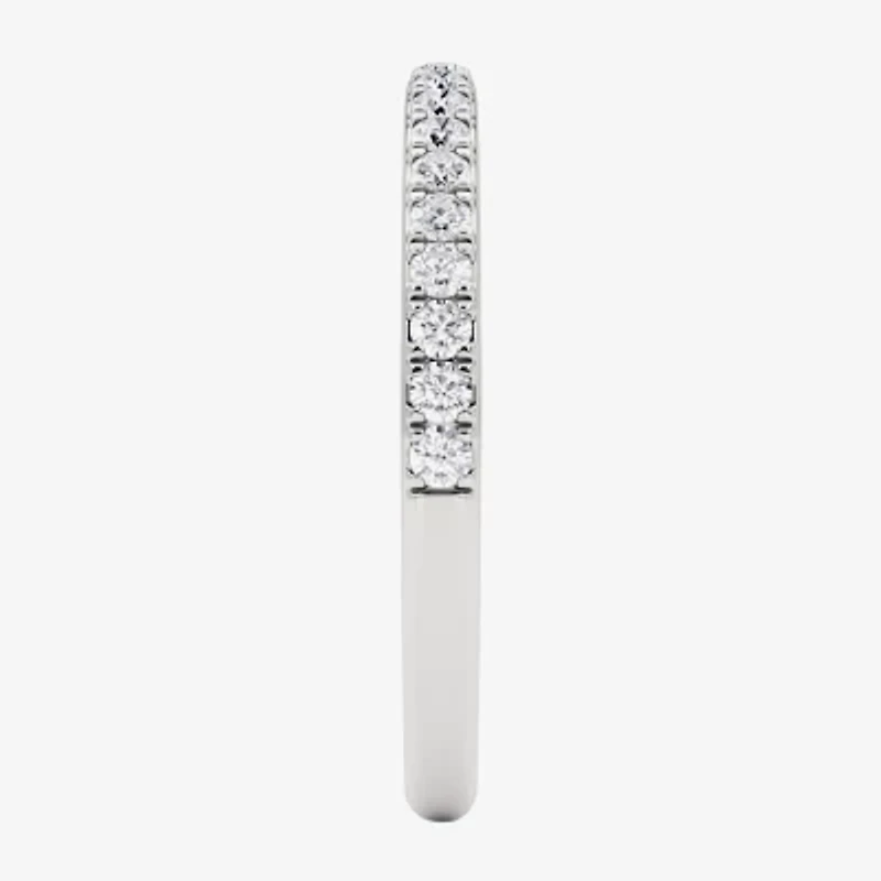 Grown Gorgeous (F,Vs2) Womens 1/4 CT. T.W. Lab White Diamond 14K Gold Wedding Band