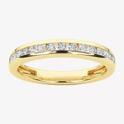 Grown Gorgeous (F,Vs2) Womens 1/4 CT. T.W. Lab White Diamond 14K Gold or Platinum Wedding Band