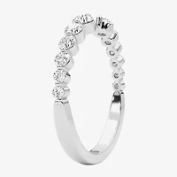 Grown Gorgeous Womens 1/2 CT. T.W. Lab White Diamond 14K Gold Anniversary Band