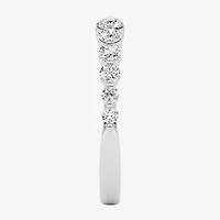 Grown Gorgeous Womens 1/2 CT. T.W. Lab White Diamond 14K Gold Anniversary Band