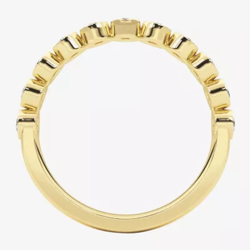 Grown Gorgeous Womens 1/2 CT. T.W. Lab White Diamond 14K Gold or Platinum Anniversary Wedding Band