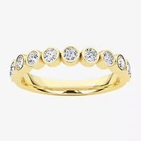 Grown Gorgeous Womens 1/2 CT. T.W. Lab White Diamond 14K Gold or Platinum Anniversary Wedding Band
