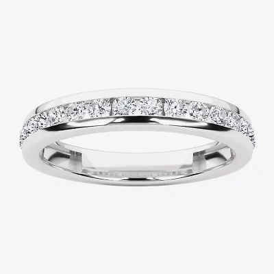 Grown Gorgeous (F, Vs2) Womens 1/2 CT. T.W. Lab White Diamond 14K Gold or Platinum Anniversary Wedding Band