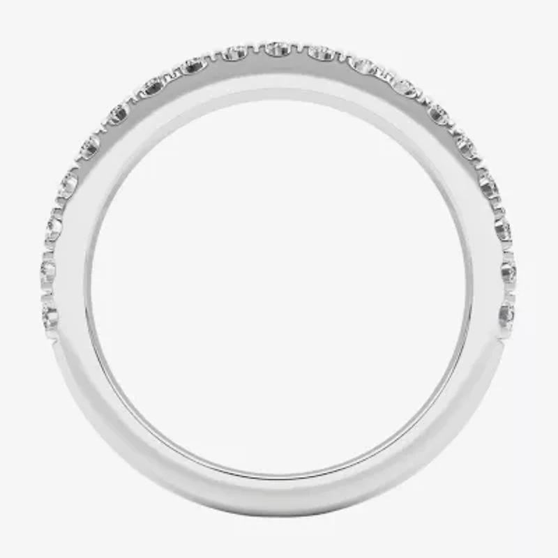 Grown Gorgeous (F, Vs2) Womens 1/2 CT. T.W. Lab White Diamond 14K Gold or Platinum Wedding Band