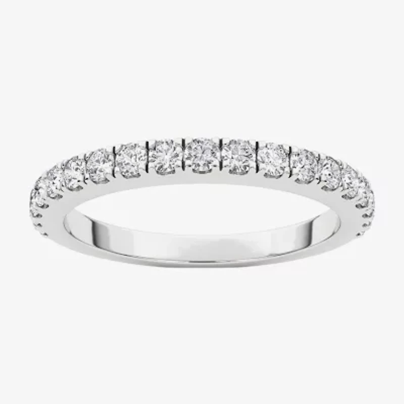 Grown Gorgeous (F, Vs2) Womens 1/2 CT. T.W. Lab White Diamond 14K Gold or Platinum Wedding Band