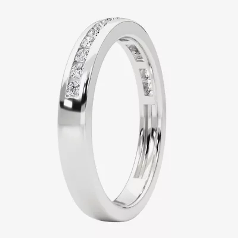 Grown Gorgeous (F,Vs2) Womens 1/4 CT. T.W. Lab White Diamond 14K Gold or Platinum Wedding Band