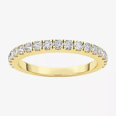 Grown Gorgeous (F, Vs2) Womens 1/2 CT. T.W. Lab White Diamond 14K Gold or Platinum Wedding Band