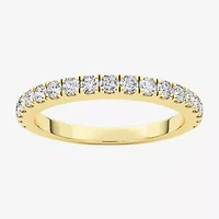 Grown Gorgeous (F, Vs2) Womens 1/2 CT. T.W. Lab White Diamond 14K Gold or Platinum Wedding Band