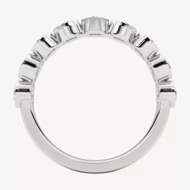 Grown Gorgeous Womens 2.5MM 1 CT. T.W. Lab White Diamond 14K Gold or Platinum Anniversary Wedding Band