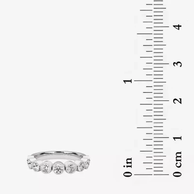 Grown Gorgeous Womens 2.5MM 1 CT. T.W. Lab White Diamond 14K Gold or Platinum Anniversary Wedding Band