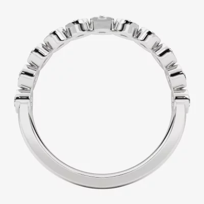 Grown Gorgeous Womens 1/2 CT. T.W. Lab White Diamond 14K Gold or Platinum Anniversary Wedding Band