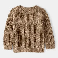 Carter's Toddler Boys Round Neck Long Sleeve Pullover Sweater
